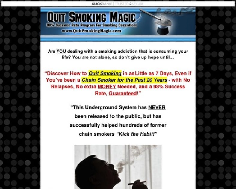 Quit Smoking Magic Official – Quit Smoking in Less than 7 Days
