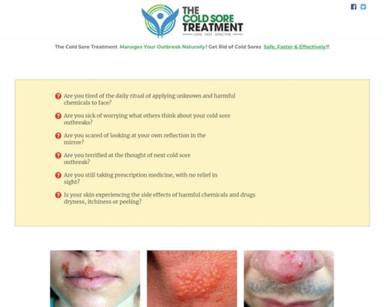 Cold Sore Treatment – How to Get Rid of Cold Sores Faster