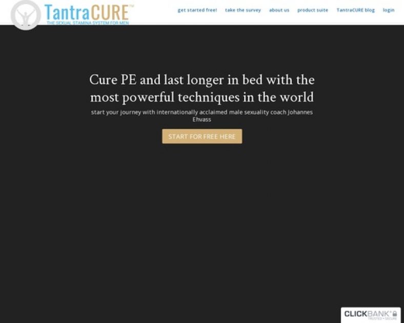 TantraCURE – Super Sexual Stamina – Cure Premature Ejaculation And Last Longer In Bed | Last longer in bed